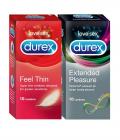 Durex feel thin & extended pleasure(pack of 2)
