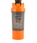 HAANS Shakeit 500 ml Shaker, Sipper  (Pack of 1, Orange)