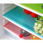Kuber Industries PVC 6 Piece Refrigerator Drawer Mat Set - Multicolour
