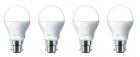 Solimo Base B22 7-Watt LED Bulb (Pack of 4, Cool Day Light)