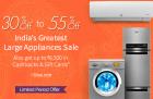 Appliances Sale: Additional 30% off at checkout + Rs. 1000 Amazon.in Gift Card + HDFC Cashback