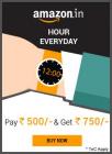 Pay Rs. 500 Get Rs. 750