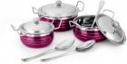 Classic Essentials Induction Bottom Cookware Set  (Stainless Steel)