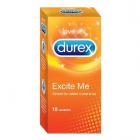Durex Excite Me Condom - 10 Pcs (Pack Of 4)
