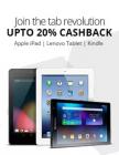 Upto 20% cashback on Tablets