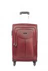 Safari Polyester 64.5 cms Red Softsided Suitcase (Tergo-67-Red-4wh)