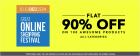 Flat 90% off