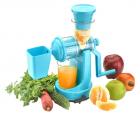 Amiraj Plastic Manual Juicer Set, 2-Pieces, Blue