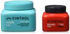 Cinthol Solid Hold Hair Styling Gel, 100ml with Cinthol Beard Wax, 50ml Combo