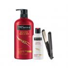 Tresemme Keratin Smooth Shampoo, 580ml with Conditioner, 85ml with Free 1 U Hair Straightner