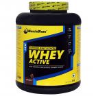MuscleBlaze Whey Active Protein Supplement Powder - 4.4 lb/ 2 kg, 60 Servings (Chocolate)