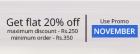 Get Flat 20% Off On Local Deals @Groupon + Extra 5% Off On Nearbuy