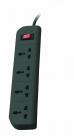 Belkin F9E400zb1.5MGRY Essential Series 4-Socket Surge Protector