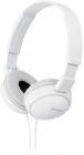 Sony MDRZX110 A Wired Headphones  (White, On the Ear)