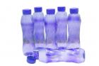 Princeware Pet Fridge Bottle Set, 6-Pieces, Violet