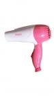 PPNOVA PN-1000W Hair Dryer For Women (Pink & White)