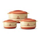 Milton Buffet Junior Plastic Casserole Set Of 3 Pieces