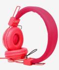 Hitech Xplay Stereo Wired Headphones(Red, On the Ear)