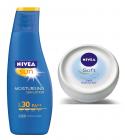Nivea Sun Moisturising Lotion SPF 30, 75ml with Free Nivea Soft Cream, 25ml