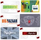 Gift Cards & Experiences upto 15% cashback