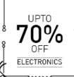 Best deals on Mobiles & electronics upto 70% off