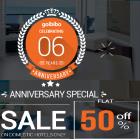 Get Flat 50% Off On Domestic Hote