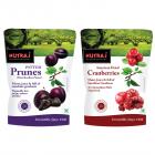 Nutraj Dried Fruits Combo of Cranberry 200g + Prunes 200g (Low-Sugar)
