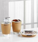 Obsessions Bath Room Set Viva - Light Brown (Set Of 3)