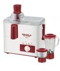 Maharaja Whiteline Mark 1 Juicer Mixer Grinder Red and White