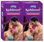 Durex Kohinoor Condoms - 10 Count (Pack of 2, Kala Khatta)