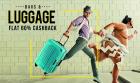 Flat 60% Cashback On Bags and Luggage Bags