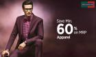 The Big Brand Sale - Save Min.60% to 80% Off on MRP on Apparel