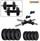 Kore PVC-DM COMBO16 Home Gym Dumbbells Kit