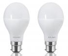 Solimo Base B22 17-Watt LED Bulb (Pack of 2, Cool Day Light)