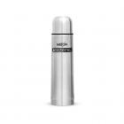 Milton Thermosteel Flask with Plain Lid, 1 Litre,Stainless Steel