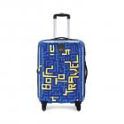 Safari Polycarbonate Thorium Maze 66 4W Printed Hard Luggage (Multicolour)