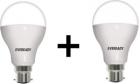 Eveready 1+1 12 W LED Bulb(White, Pack of 2)