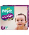 Pampers Active Baby Medium Size Diapers (90 count)