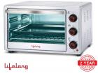 Lifelong Stainless Steel Oven Toaster Griller,26 Litre,Black