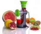 ALPHAHEAL Nano Hand Juicer for Fruits Manual Juicer Machine for Fruit and AND Vegetables, (Color Multi)