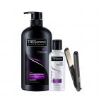 TRESemme Hair Fall Defense Shampoo, 580ml + Conditioner 85ml Free Straightener