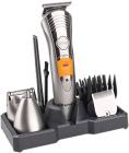 Kemei High Precesion 7 in 1 Grooming Kit - VKS522 (Silver)