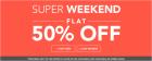 Flat 50% Off On Lifestyle Products