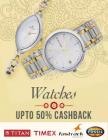 Unisex Watches 50 % Cashback