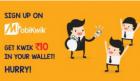 Get Rs. 10 when you sign up on the Android app
