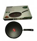 Pigeon Special Non-Stick Flat Tawa, 28cm, Black