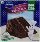 Pillsbury Moist Supreme Egg Free Cake Mix, Rich Choco, 270g