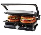 Nova NSG/NGS 2451 2000-Watt 3-in-2 Grill Sandwich Maker (Black/Grey)