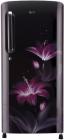 LG 190 L Direct Cool Single Door 4 Star Refrigerator  (Purple Glow, GL-B201APGX)