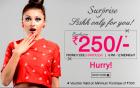 Rs 250 off on Rs 500